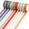 40 Rolls of Slim Washi Tape Gift Box Set, Decorative Paper Tapes 10 mm Wide for Scrapbooking, DIY Arts and Crafts, Bullet Journal, Planner, Junk Journal, Notebooks (Minimalist)